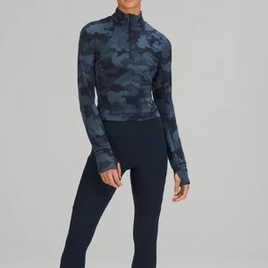 Lululemon It’s Rulu Run Cropped 1/2 Zip